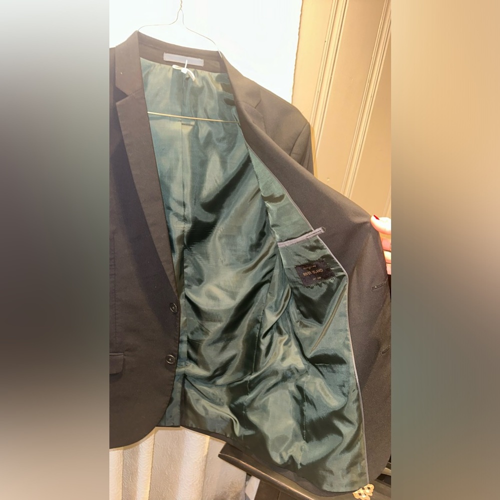 River island black men’s suit
